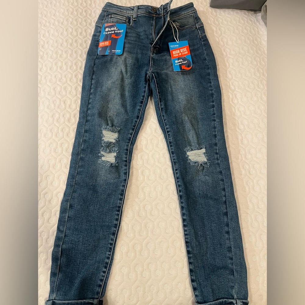 Wax new butt lifting jeans